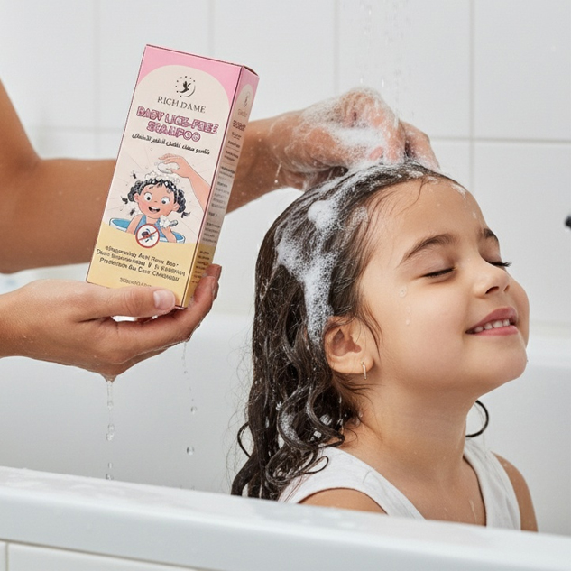 RICH DAME | SHAMPOOING ANTI POUX DOUX POUR ENFANTS