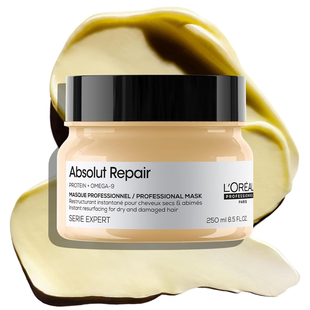 L'ORÉAL PARIS | ABSOLUT REPAIR – MASQUE PROFESSIONNEL POUR CHEVEUX ABÎMÉS