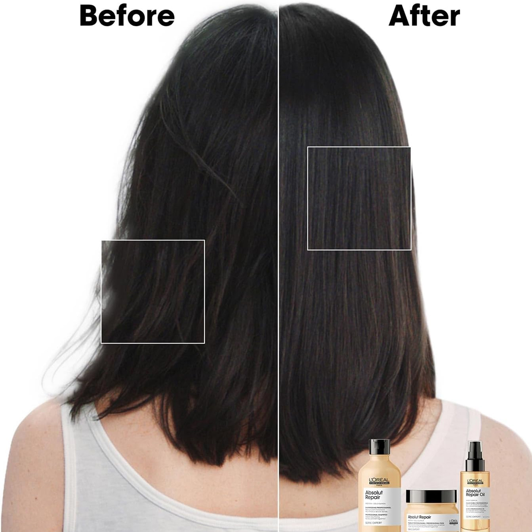 L'ORÉAL PARIS | ABSOLUT REPAIR – MASQUE PROFESSIONNEL POUR CHEVEUX ABÎMÉS