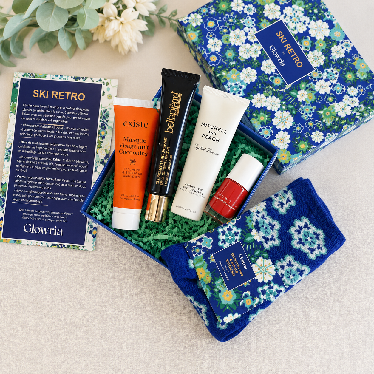GLOWRIA | SKI RETRO COFFRET BEAUTE HIVERNAL