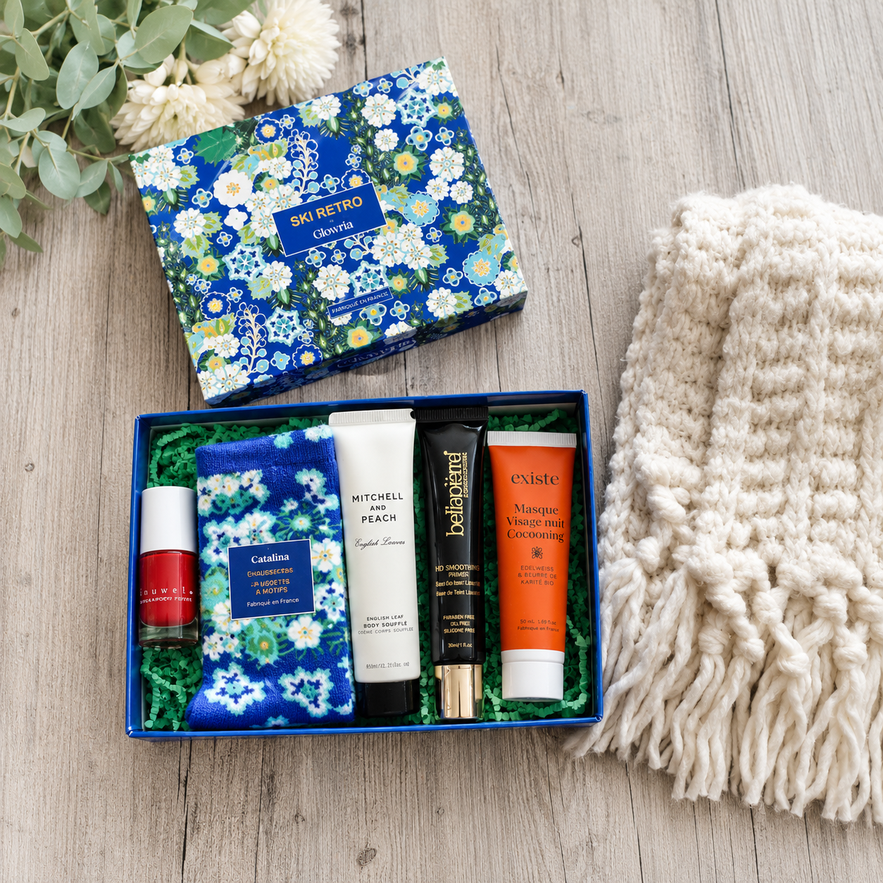 GLOWRIA | SKI RETRO COFFRET BEAUTE HIVERNAL