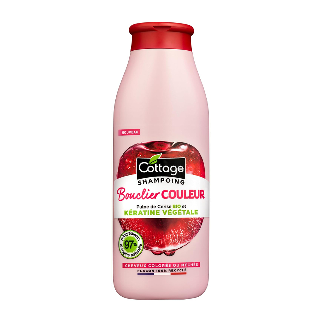 COTTAGE | SHAMPOOING BOUCLIER COULEUR À LA PULPE DE CERISE BIO