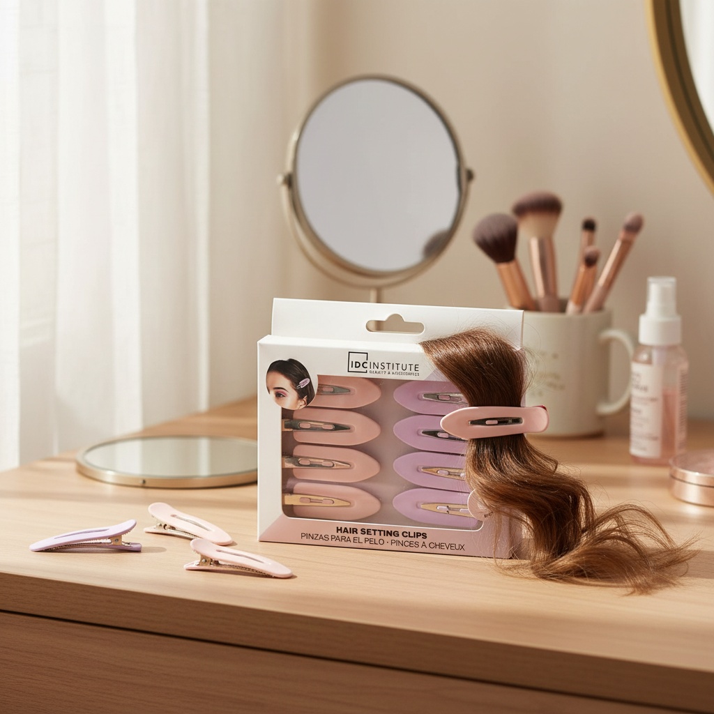 IDC INSTITUTE | PINCES A CHEVEUX - 8 PCS