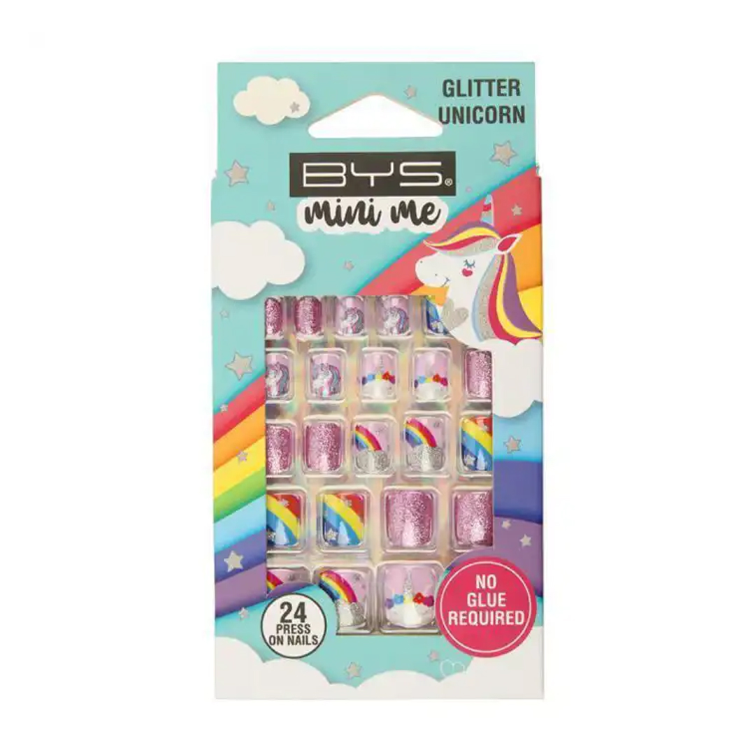 BYS MINI ME | FAUX ONGLES GLITTER UNICORN