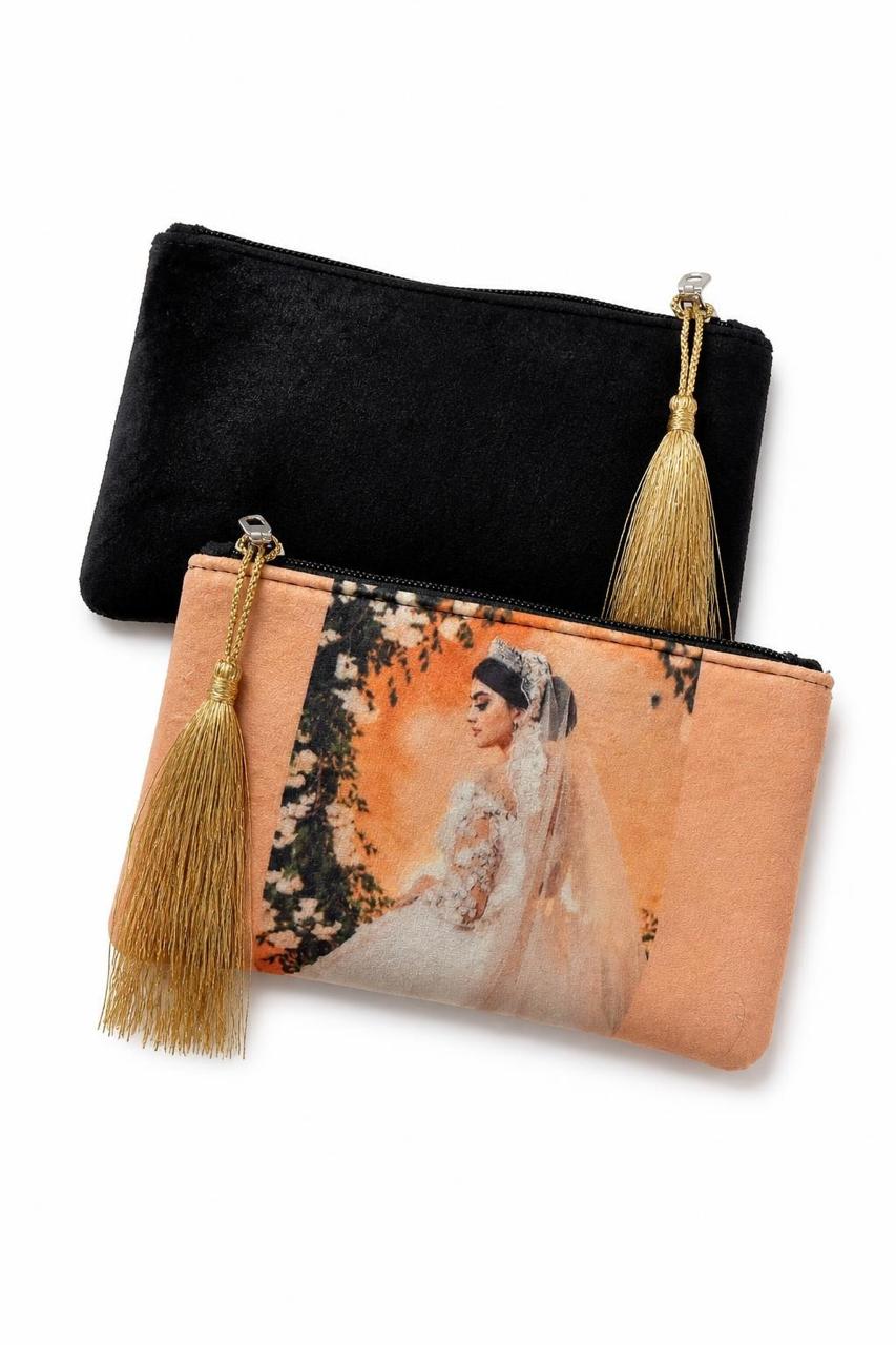 HAND MADE | POCHETTE MONEY GOLD BRIDE