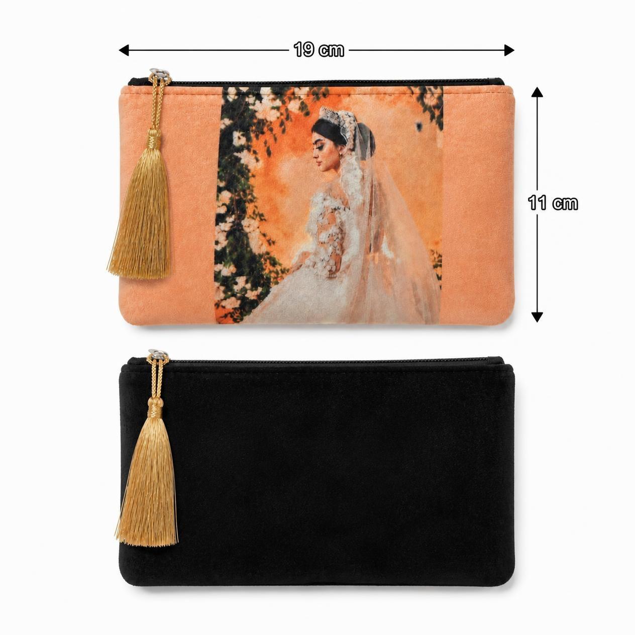 HAND MADE | POCHETTE MONEY GOLD BRIDE