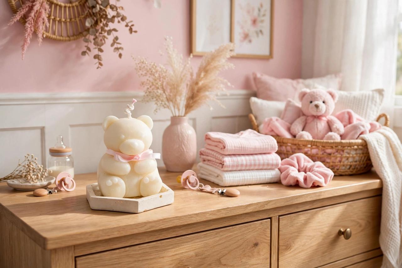 BOUGIE | CANDLE LUMIERE D`OURS