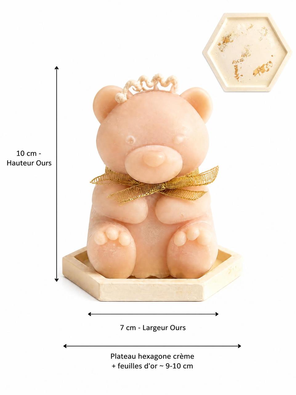 BOUGIE | CANDLE LUMIERE D`OURS