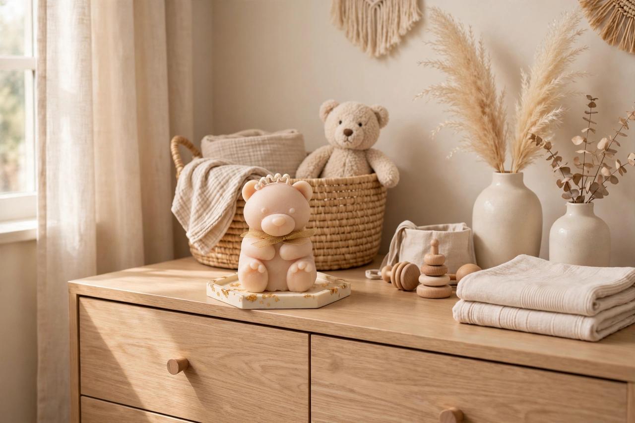 BOUGIE | CANDLE LUMIERE D`OURS