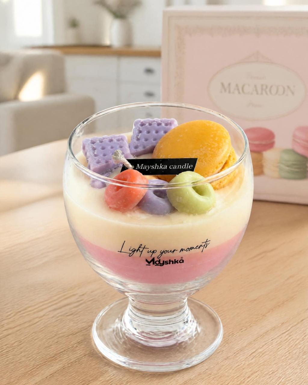BOUGIE | CANDLE CEREALES & MACARON
