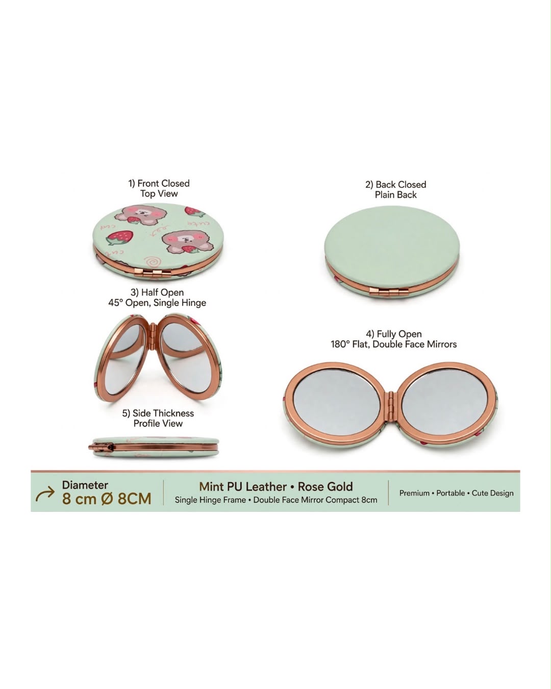 ACCESSOIRES | MIROIR BEAR & BUNNY